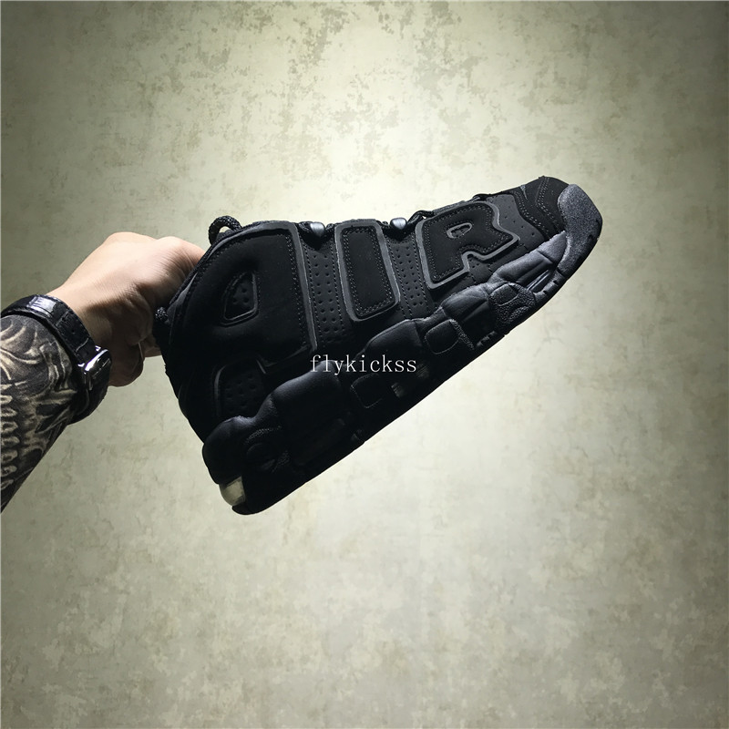 Nike Air More Uptempo All Black